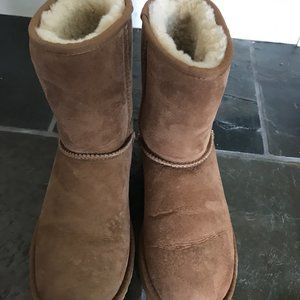 Brown Suede Boots